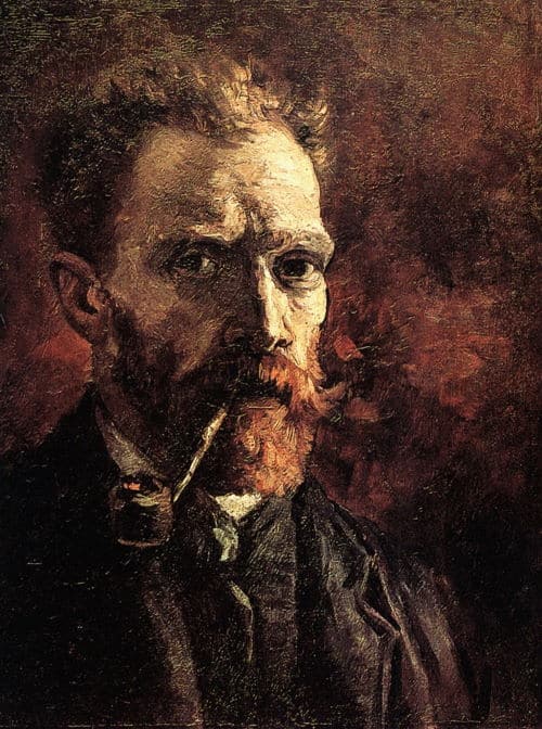 van gogh självporträtt